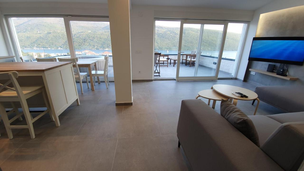 Apartamento Porto Vista Penthouse Kumbor Exterior foto